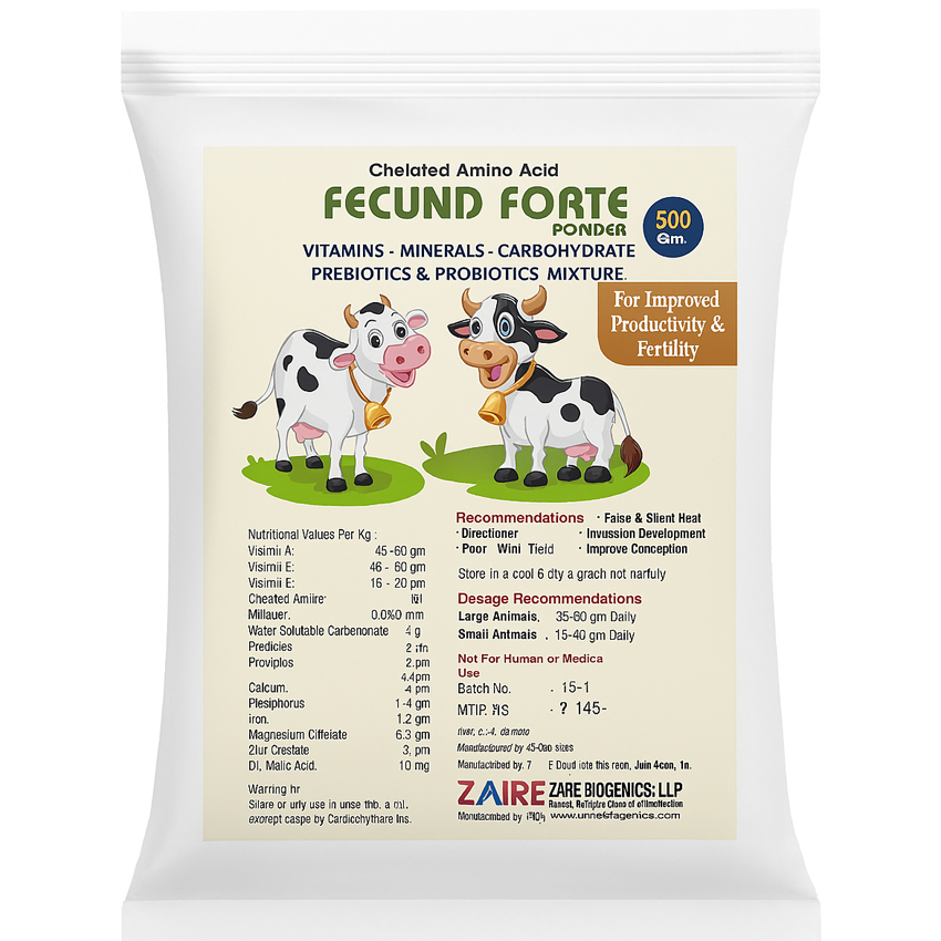 FECUND FORTE Powder | Chelated Amino Acid
